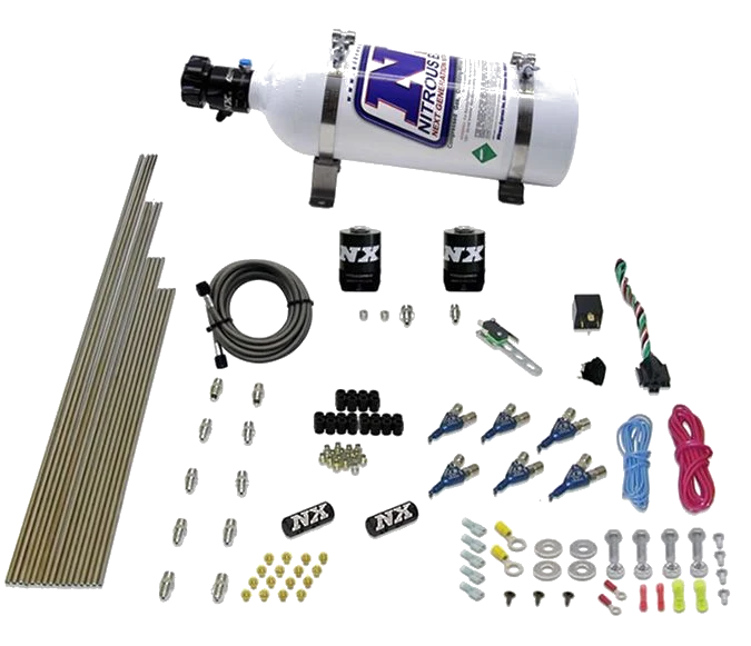 6 Cylinder Direct Port Gas 150-375Hp with 5Lb Bottle Nitroux Express NX 80006-05