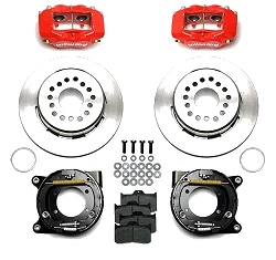 Wilwood 140-7141-R Forged Dynalite Zestaw hamulcowy tylny 12.19 czerwony