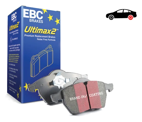 DP1289 Klocki hamulcowe ULTIMAX2 EBC Brakes BMW 3 Series E46 316 3 Series E46 318 3 Series E46 320 3 Series E46 323 3 Series E46 325 3 Series E46 328 Z3 Z4 E85 Z4 E86 MG 6 ZT Rover 75 3 Seri
