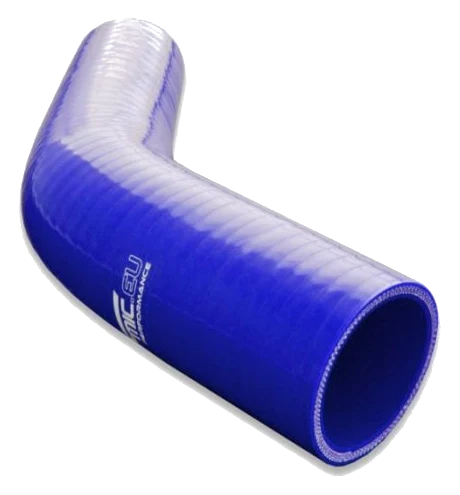 Silikonowe kolanko redukcyjne 45' 89/95mm Niebieski - 004589/95-N