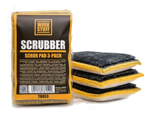 WORK STUFF Scrubber - Scrub Pad 3-pack