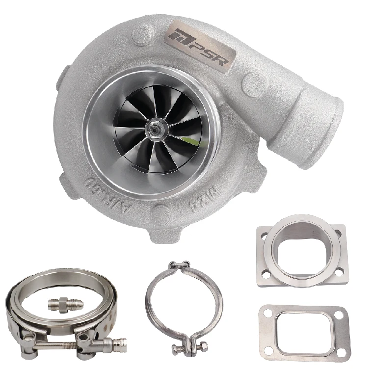 Turbosprężarka Pulsar PSR 3076 Gen2 750HP Compact 1.03 Stal Nierdzewna T25 Wlot 3" V-Band Wylot Łożyska kulkowe