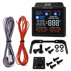 Davies Craig DC8103 EWP moduł cyfrowego sterownika pompy wody i wentylatora z kolorowym wyświetlaczem LCD