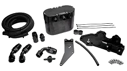 RTMG Performance Carbon Oil Catch Can Kit for Audi A3 S3 TT TTS VW Golf Polo Seat Ibiza 6P Leon Cupra 1.8 2.0 TSI EA888.3 Black