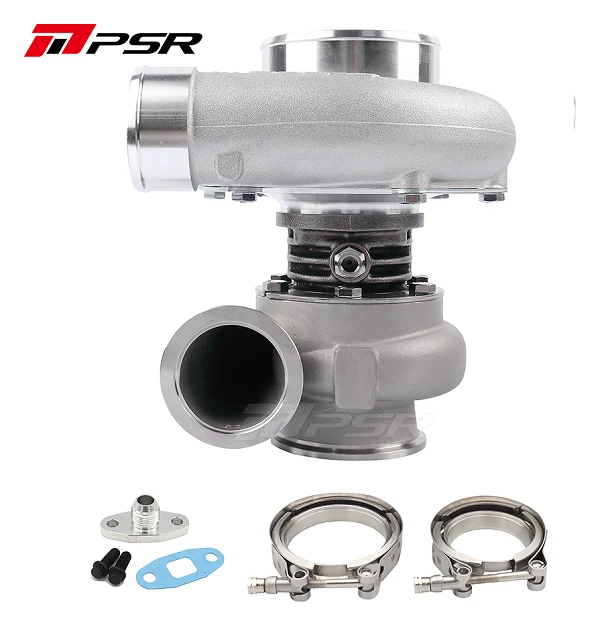 Turbosprężarka Pulsar PSR 6766E 935HP .82 Stal nierdzewna 2.5" V-Band wlot 3" V-Band wylot Łożyska kulkowe