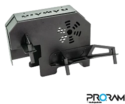 Dedykowany układ dolotowy Proram z uchwytem na ECU PRK-225-RD-ECU Ford Focus ST 225 czerwony