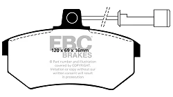DP486/2 Klocki hamulcowe ULTIMAX2 EBC Brakes Audi 90 90 quattro Coupe quattro CHERY A5 DR DR5 A3 DR5 4x4 - DP486/2