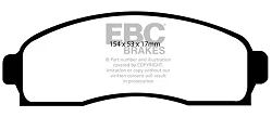DP1617 Klocki hamulcowe ULTIMAX2 EBC Brakes Ford Explorer USA Explorer Sport USA