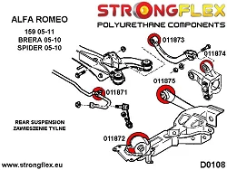 011871B: Tuleja stabilizatora tylnego Alfa Romeo 159 - 011871B_21mm