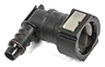 Fitting Adapter 12mm SAE Female to 90deg 3/8 Radium Engineering