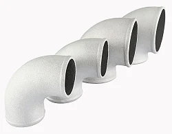 Kolanko aluminiowe odlewane FMIC.EU 90' 51mm