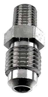 AN4 Male X 1/16 NPT Male (Ford Fuel Rail Fitting) Nitrous Express NX 16179