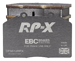 DP8612RPX Sportowe klocki hamulcowe RP-X Racing EBC Brakes Ferrari 348 F355 Porsche 911 944 968 456 550 575M LAMBORGHINI Diablo Maserati Coupe Gransport Spyder 3200 GT 4200 Coupe 928 Ferrari