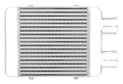 Intercooler 280x300x76mm Jednostronny FMIC.EU