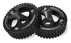 Nuke Performance Adjustable Cam Pulley for Volvo 8v / 16v round teeth