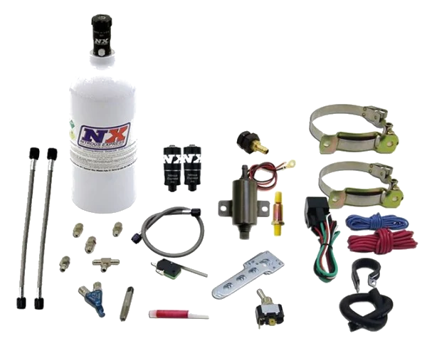 Single Cylinder Piranha System with 2.5Lb Bottle Nitrous Express NX 60011P