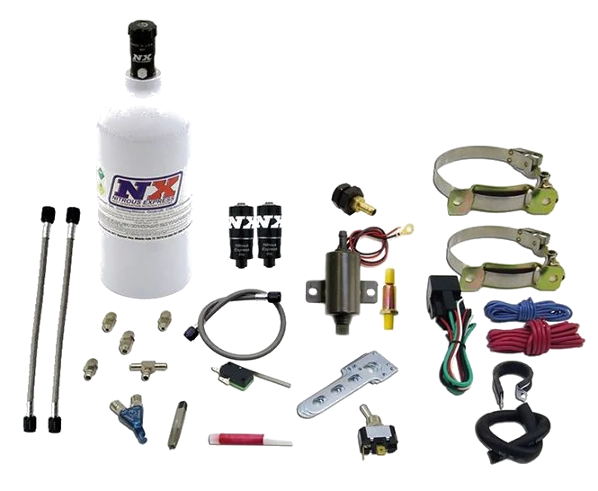 Single Cylinder Piranha System with 2.5Lb Bottle Nitrous Express NX 60011P