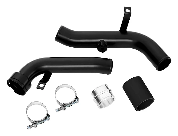 Turbo Discharge Pipe Conversion do Audi A3 TT VW Scirocco Golf MK5/MK6 GTI 2.0TSI Czarny