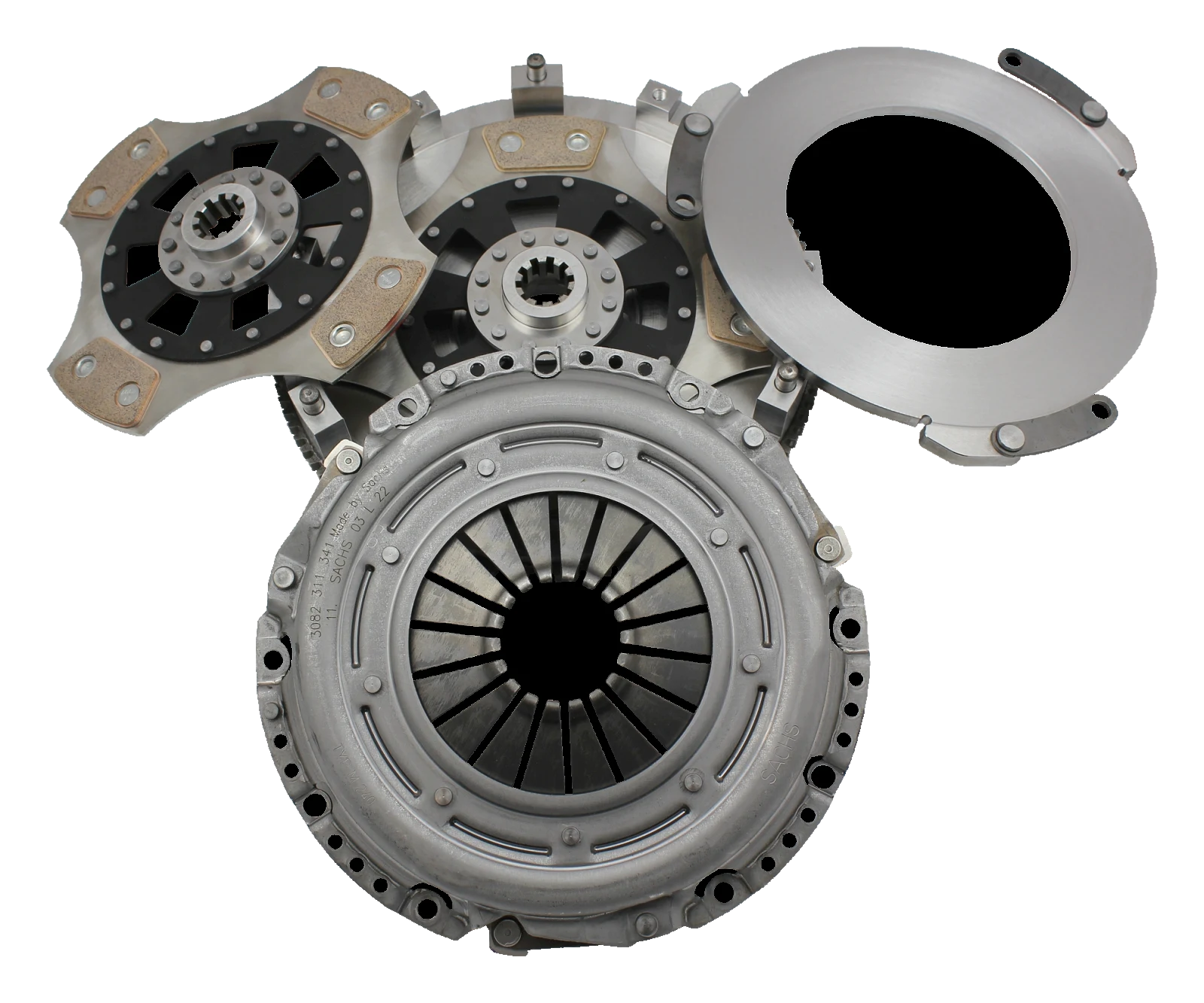 Sprzęgło dwutarczowe FTWL BMW M50 / M52 / M54 / S50 / S54 / M57 / E46 M3 - STAGE 2 - FTWL-M50/M57TDSTG2