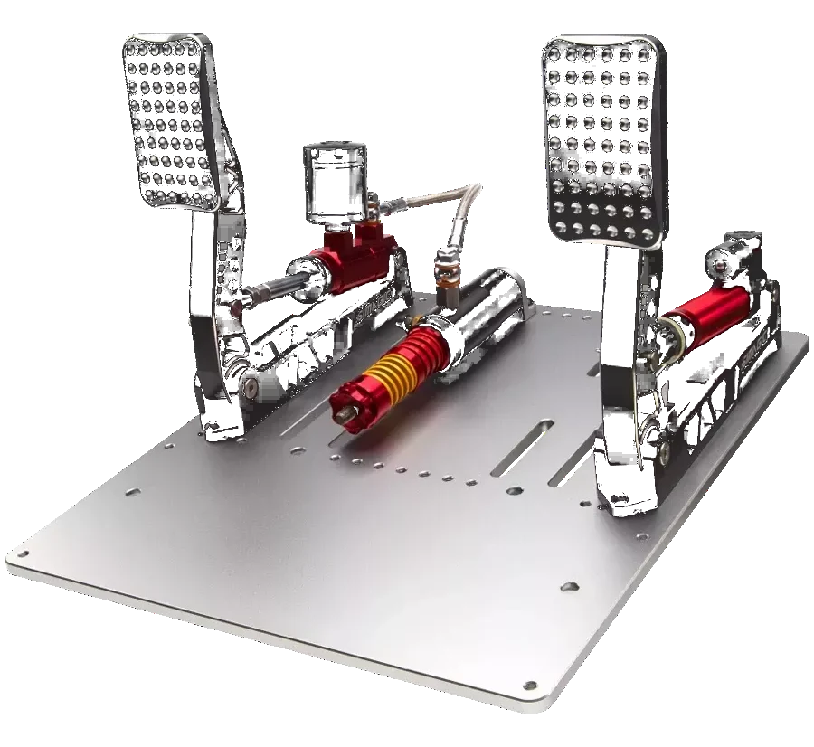 Pedalbox P2000-S200RF Hydrauliczne Pedały SIMAGIC Symulator Simracing