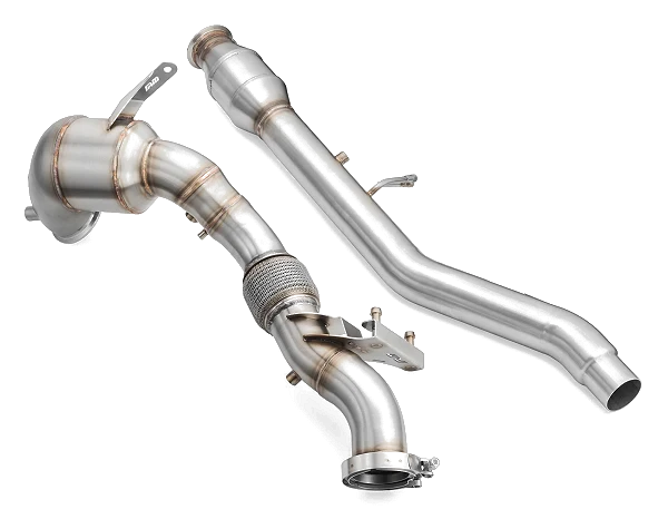 Downpipe RM Motors Cupra Formentor 2.0 TSI z katalizatorem OBD i tłumikiem - PROM.213520C/OBD/S