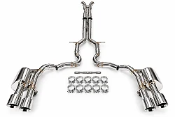 Aktywny układ wydechowy z klapami Cat-Back FMIC.Pro Porsche Panamera 976 2.9TT 2024-