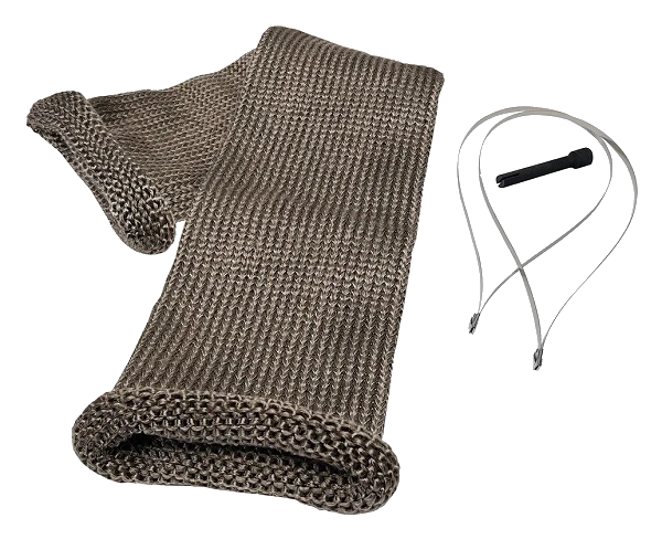 Titanium™ Knit Exhaust Sleeve 3" x 36" DEI 10042