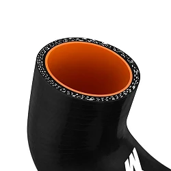 Przewody silikonowe intercoolera Mishimoto Subaru Impreza WRX 2006-2007 Czarny