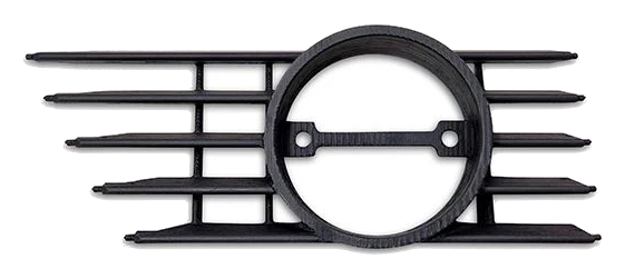 CANchecked Ramka nawiewu z miejscem na wyświetlacz 52mm MFD15 Skoda Octavia III 5E LHD