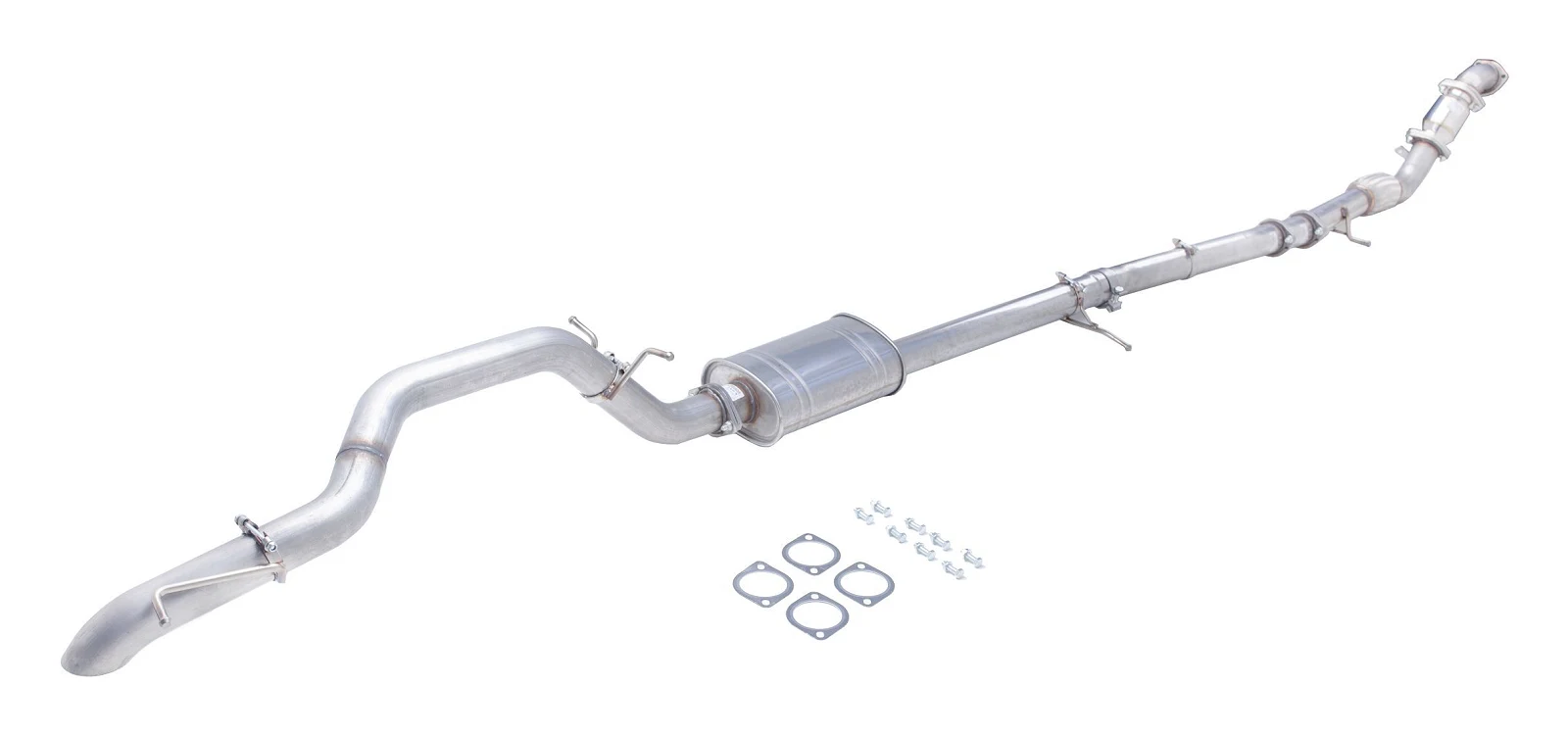 Układ wydechowy XForce Ford Ranger 2011-2016 PX TD 3.2L stal nierdzewna
