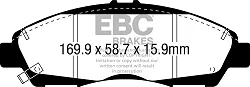 DPX3063 Klocki hamulcowe ULTIMAX2 EBC Brakes