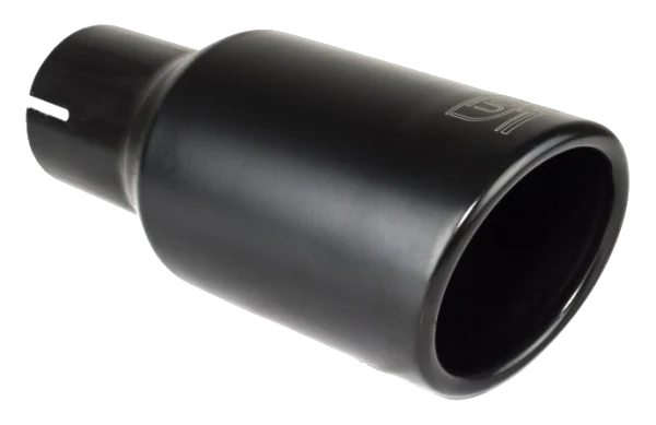 Uniwersalna końcówka tłumika okrągła 80mm długość 120mm średnica montażowa 55mm - NBL1-80RS*/55