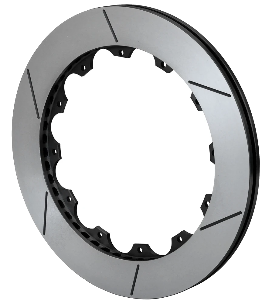Wilwood 160-9959-GTB GT 48 Curved Vane Rotor Tarcza hamulcowa nacinana prawa czarna 12,88