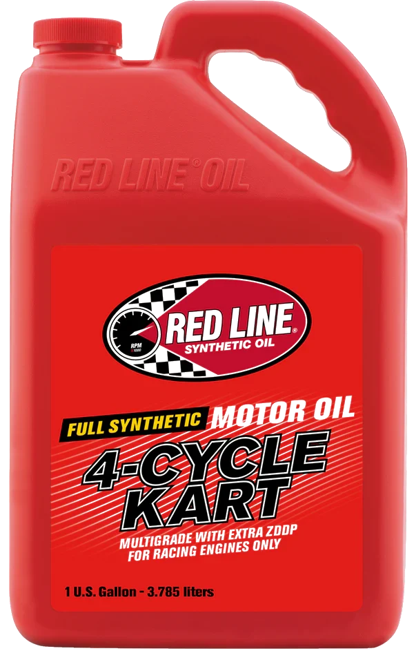Olej do silników czterosuwowych kartingowych Four-Stroke Kart Oil Red Line 3.78L RD-41205
