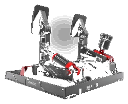 Pedalbox P1000-FRS Hydrauliczne Pedały Modułowe Formula SIMAGIC Symulator Simracing