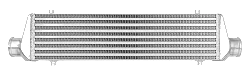 Intercooler 550x140x65mm FMIC.EU