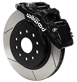 Wilwood 140-17275 AERO6-DM Direct-Mount Truck Front Brake Kit 13.38 Black for Jeep