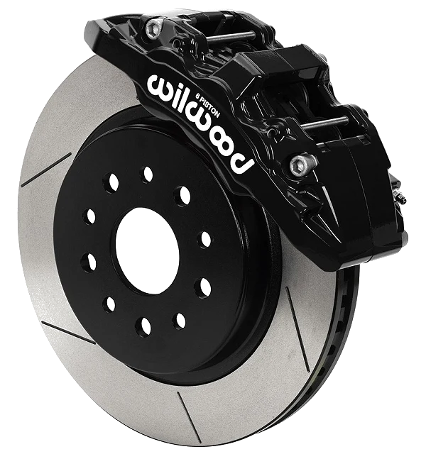 Wilwood 140-17275 AERO6-DM Direct-Mount Truck Front Brake Kit 13.38 Black for Jeep