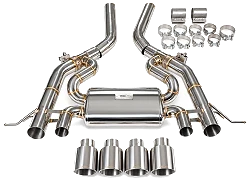 Aktywny układ wydechowy z klapami Cat-Back Single Mid-Pipe FMIC.Pro BMW M3 G80 G81 M4 G82 G83 3.0 S58 2021-