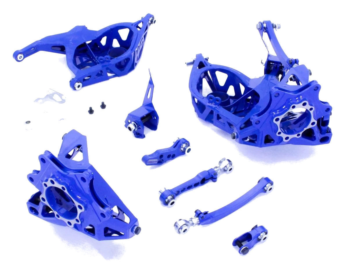 Rear Suspension Drop Knuckle Kit Wisefab for Ford Mustang S550