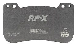 DP82331RPX Sportowe klocki hamulcowe RP-X Racing EBC Brakes BMW M5 F90 M5 Competition F90 M8 Coupe F92 M8 Competition Coupe F92 M8 Convertible F91 M8 Competition Convertible F91 M8 Gran Coup