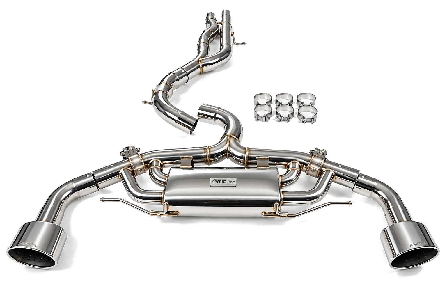 Aktywny układ wydechowy z klapami Cat-Back FMIC.Pro Audi TT RS 8S 2.5 TFSI quattro 2016-2023