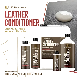 Leather Expert Leather Conditioner odżywka do pielęgnacji skóry z naturalnymi olejkami i woskami  1l 1000ml