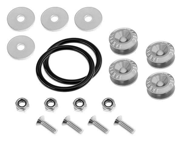 Zapinki Zderzaka Quick Release JRspec srebrne