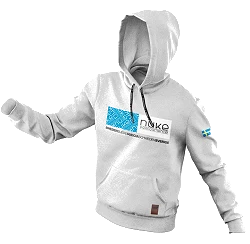 Nuke Performance Hoodie Size L Grey