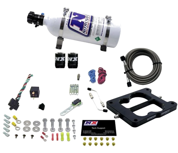 Q-Jet Spreadbore Nitrous System 50-300Hp with 5Lb Bottle Nitrous Express NX 30080-05