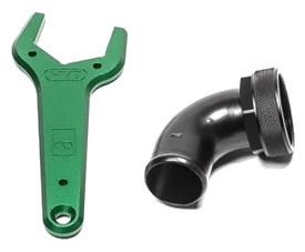 Hose End 24AN 75DEG with Wrench Radium Engineering
