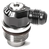 10AN ORB Swivel Banjo PCV Valve to 6AN Male Radium Engineering