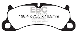 DP82144RP1 Sportowe klocki hamulcowe RP-1 Racing EBC Brakes Porsche 911 991 Porsche 911 991 911 991 Carrera S 911 991 Carrera 4S 911 991 Carrera 4S Targa 911 991 Carrera GTS 911 991 Carrera