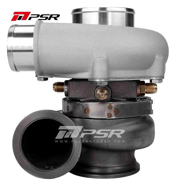 Turbosprężarka Pulsar PSR 5855G 770HP Forward Rotation T51R Mod .82 A/R stal nierdzewna Dual V-Band